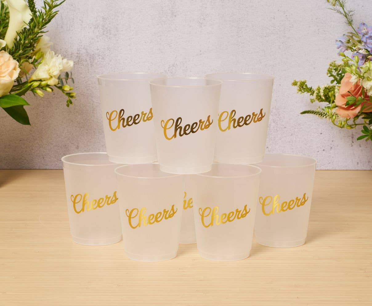 Cocktail Cheers Frost Flex Cups/8pk - Cheers