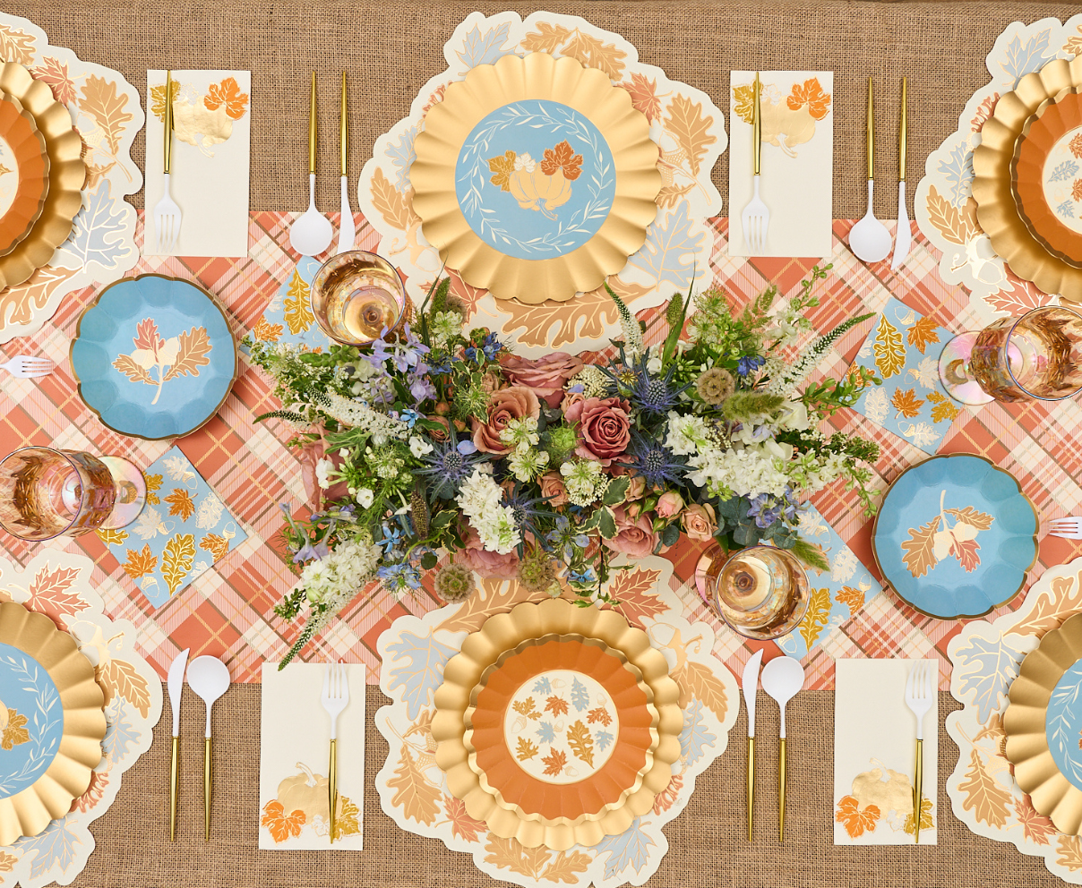 Gilded Harvest Cocktail Napkins/26pk