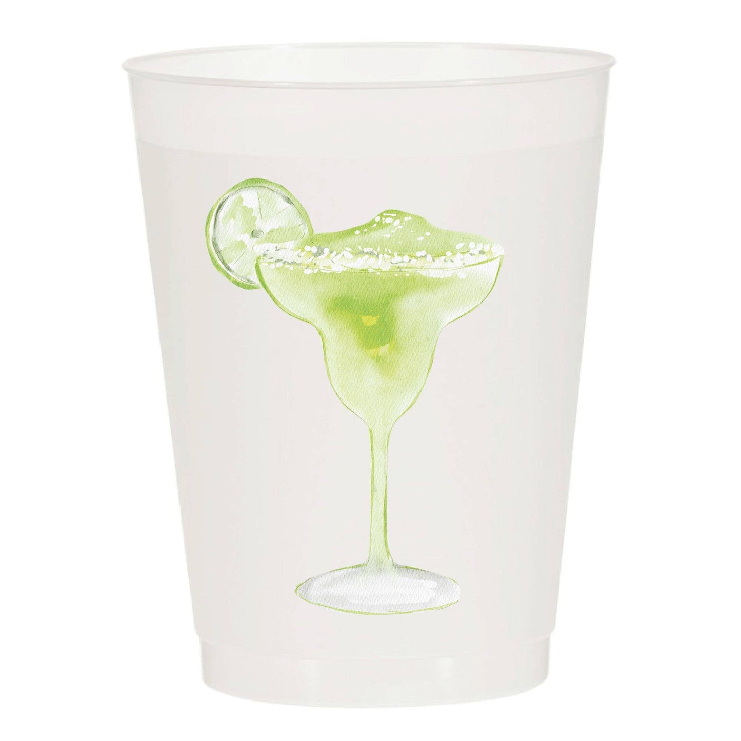 Margarita Fiesta Frosted Cup- Fiesta : Pack of 6