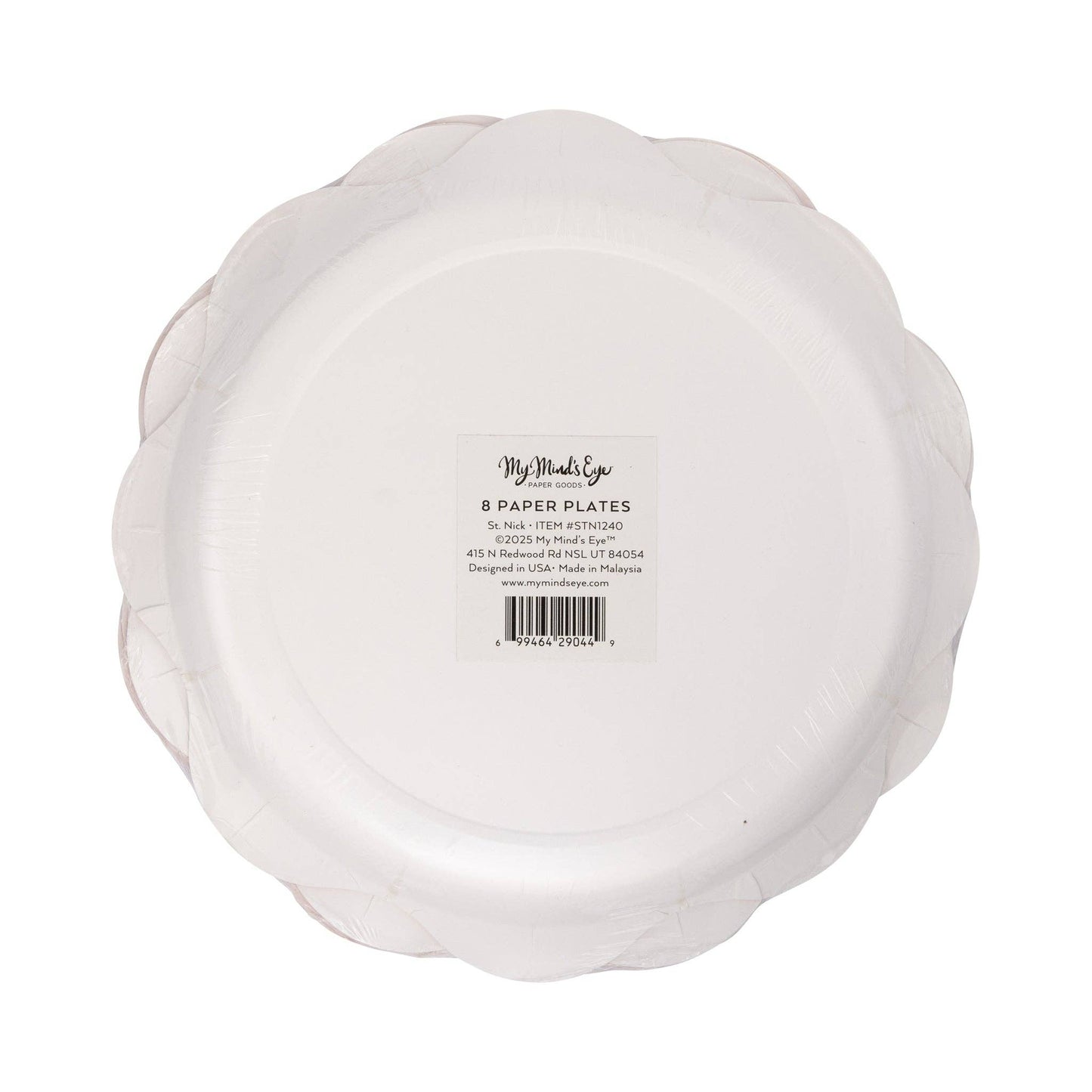 STN1240 - St Nick Icon Plate