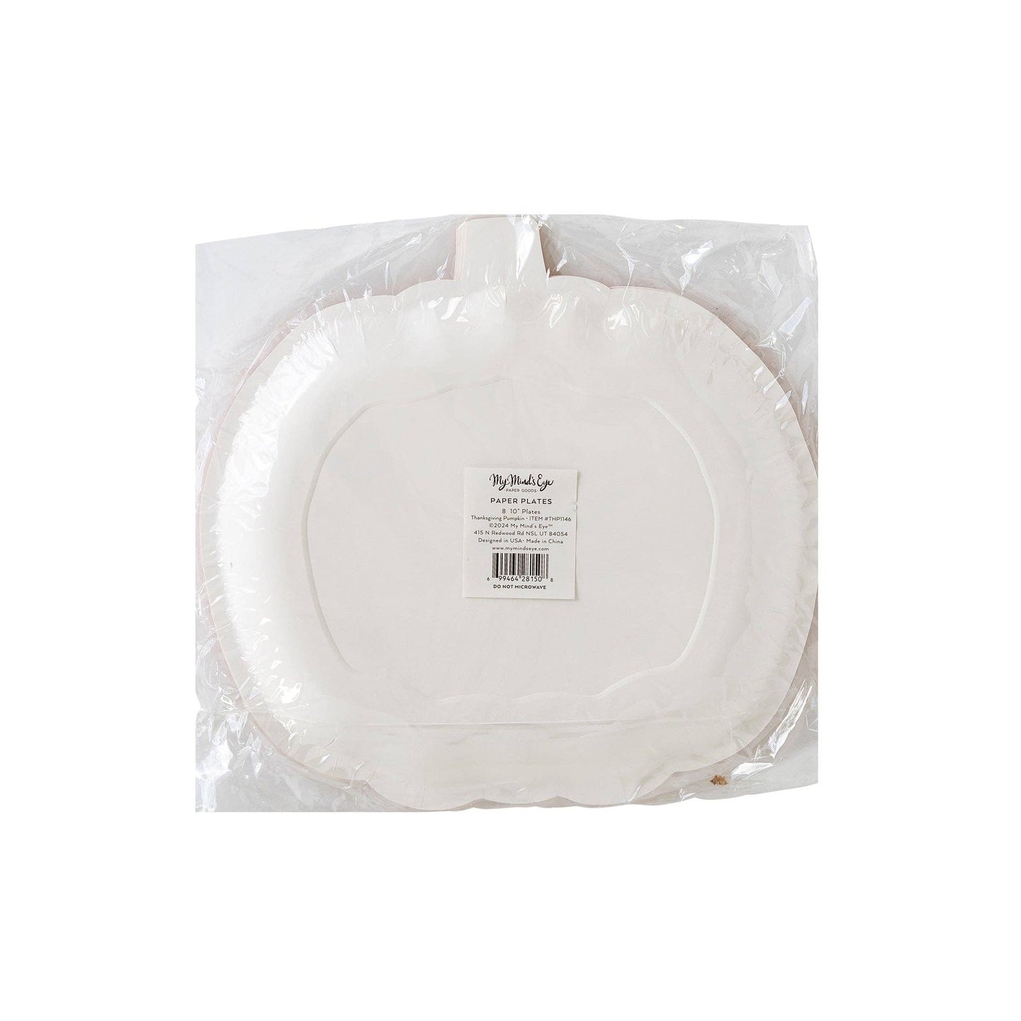 THP1146 - Happy Thanksgiving Pumpkin Plate