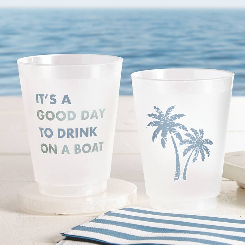 Drinks On The Boat Frost Cups 16 oz
