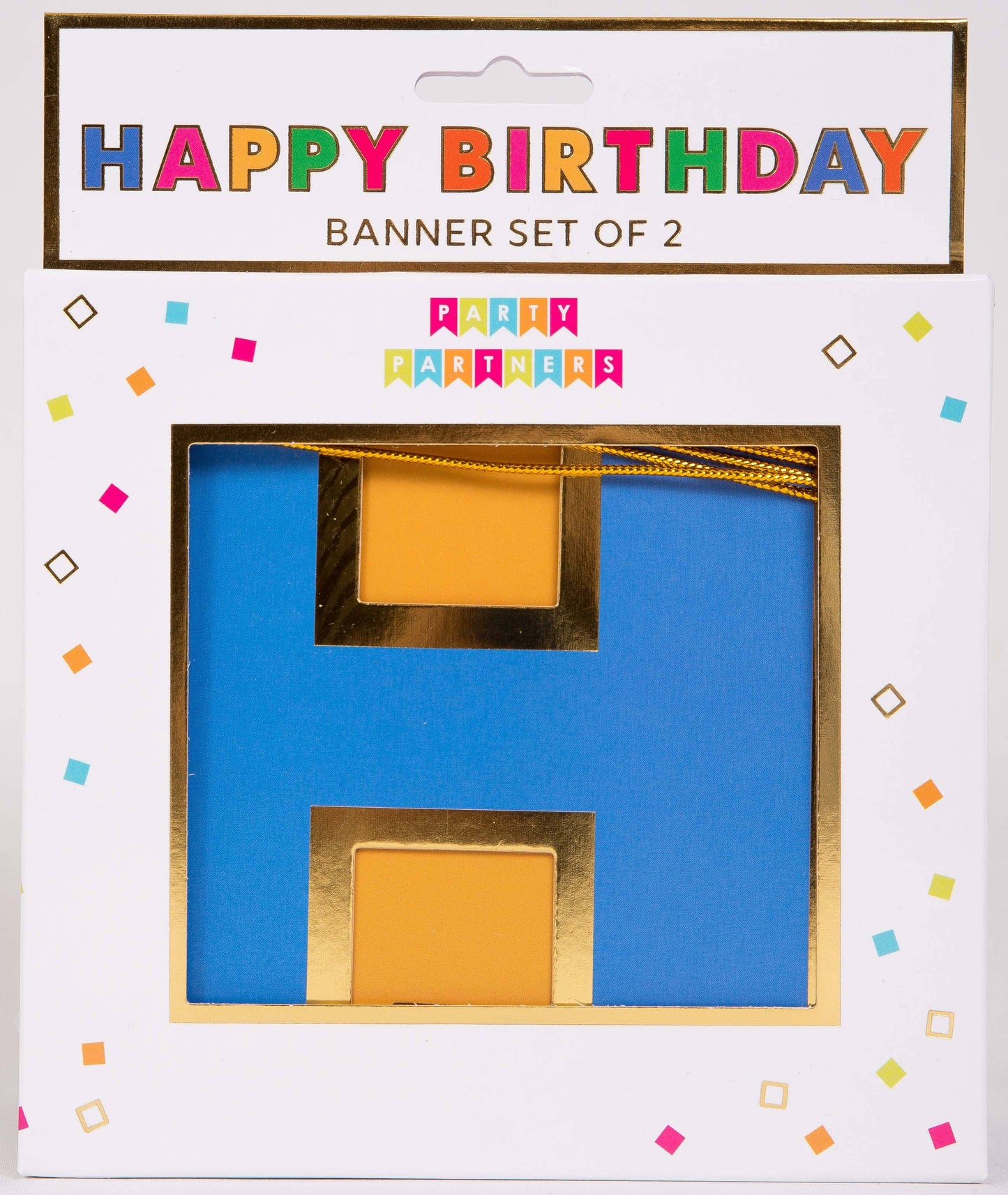 Rainbow Happy Birthday Banner
