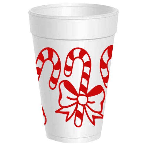 Candy Cane Wrap - 10 pack: Red