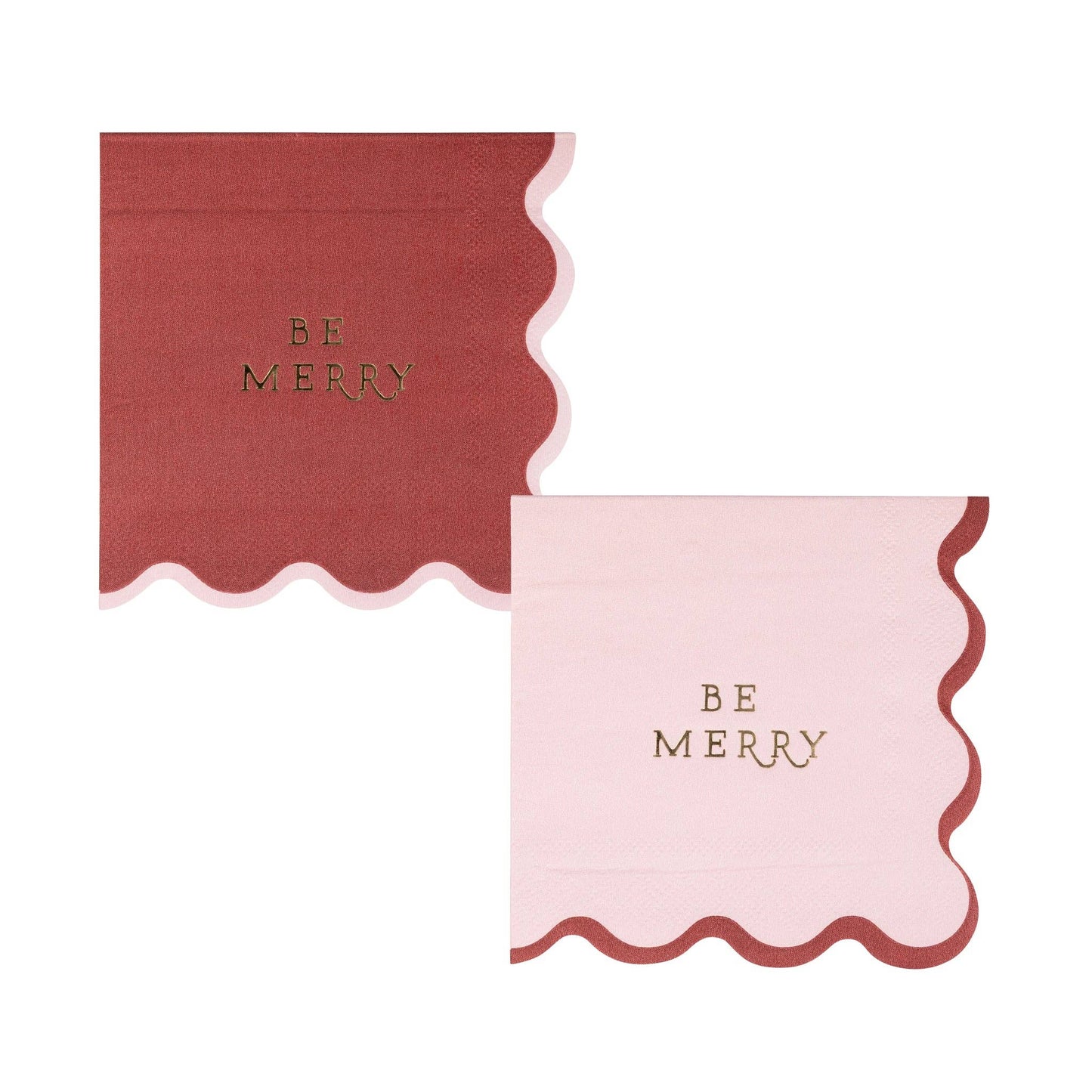 BEM1239 - Be Merry Bev Napkin
