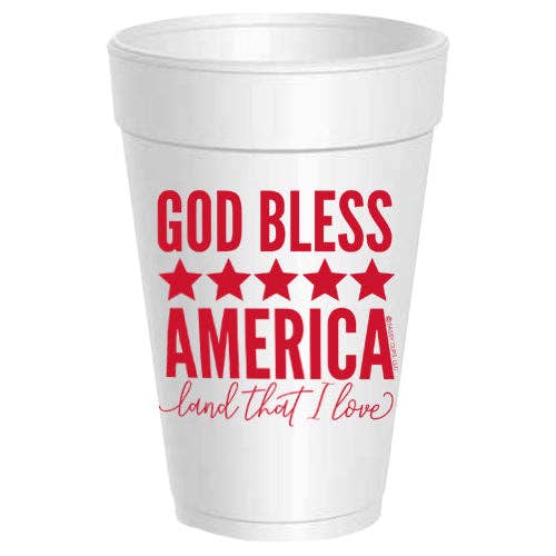 God Bless America - 10 pack: Blue