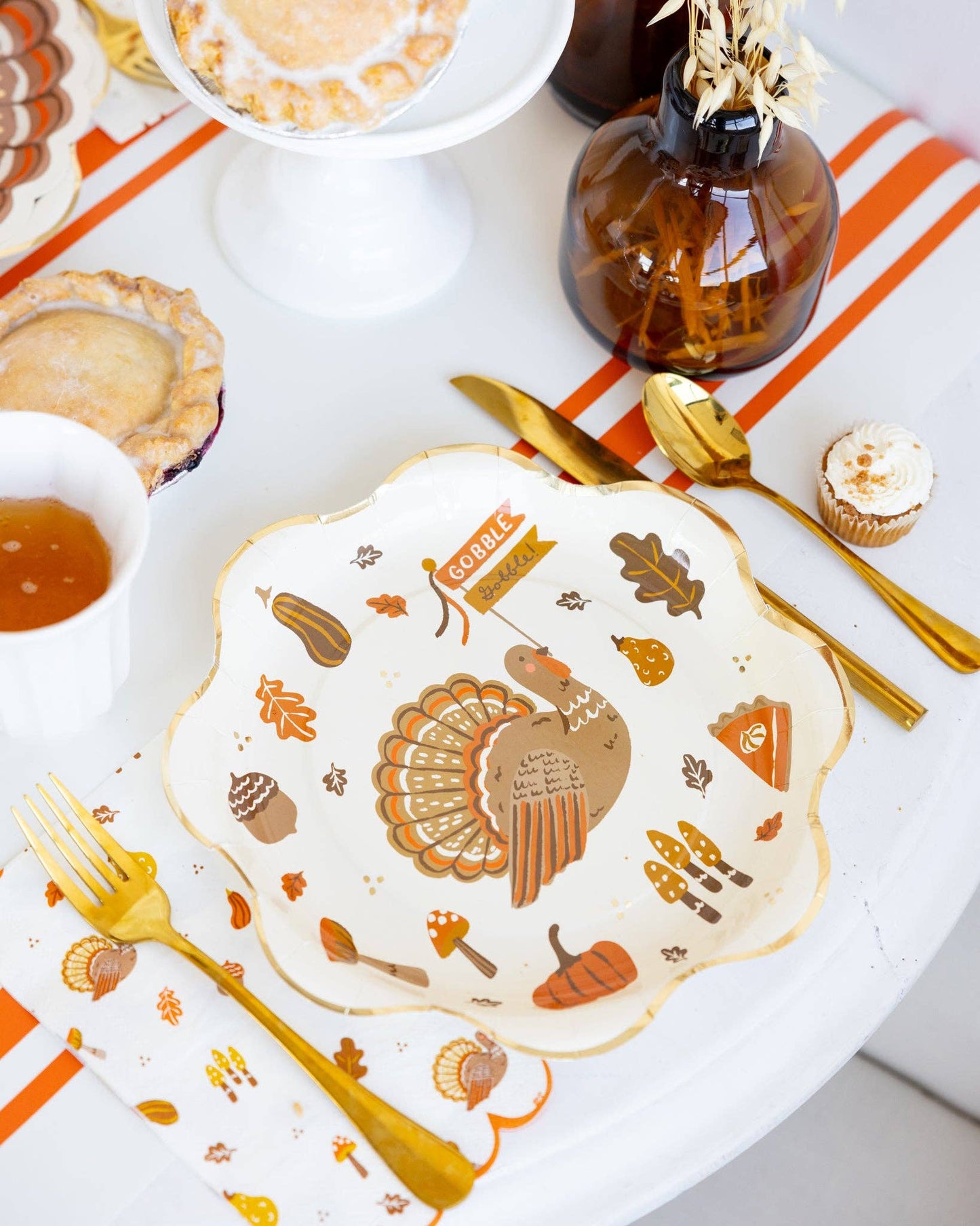 THK1241 - Thanksgiving Icons Plate