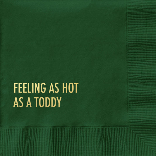 Hot Toddy Christmas Cocktail Napkin