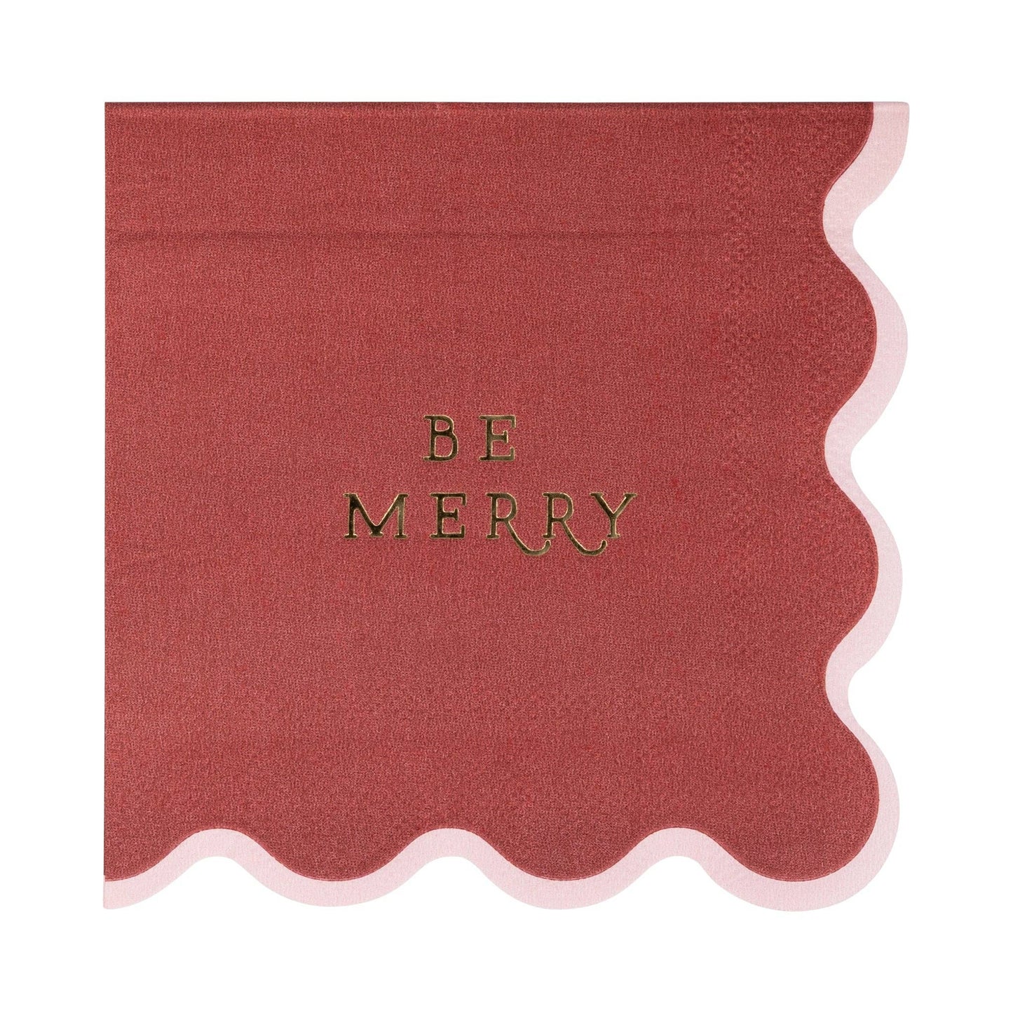BEM1239 - Be Merry Bev Napkin