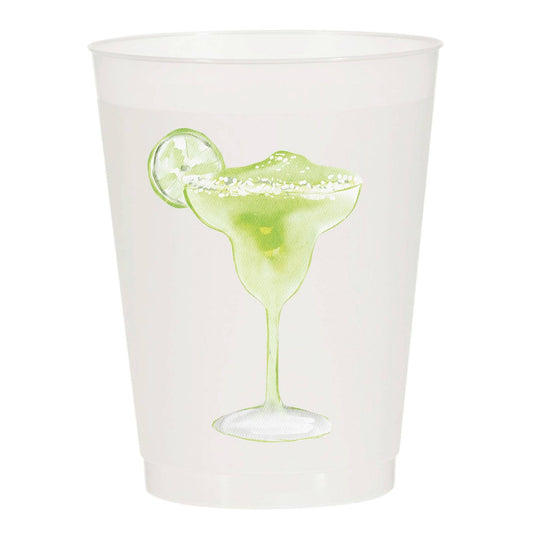 Margarita Fiesta Frosted Cup- Fiesta : Pack of 6