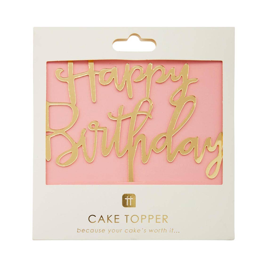 Rose Happy Birthday Cake Topper | Birthday Party |