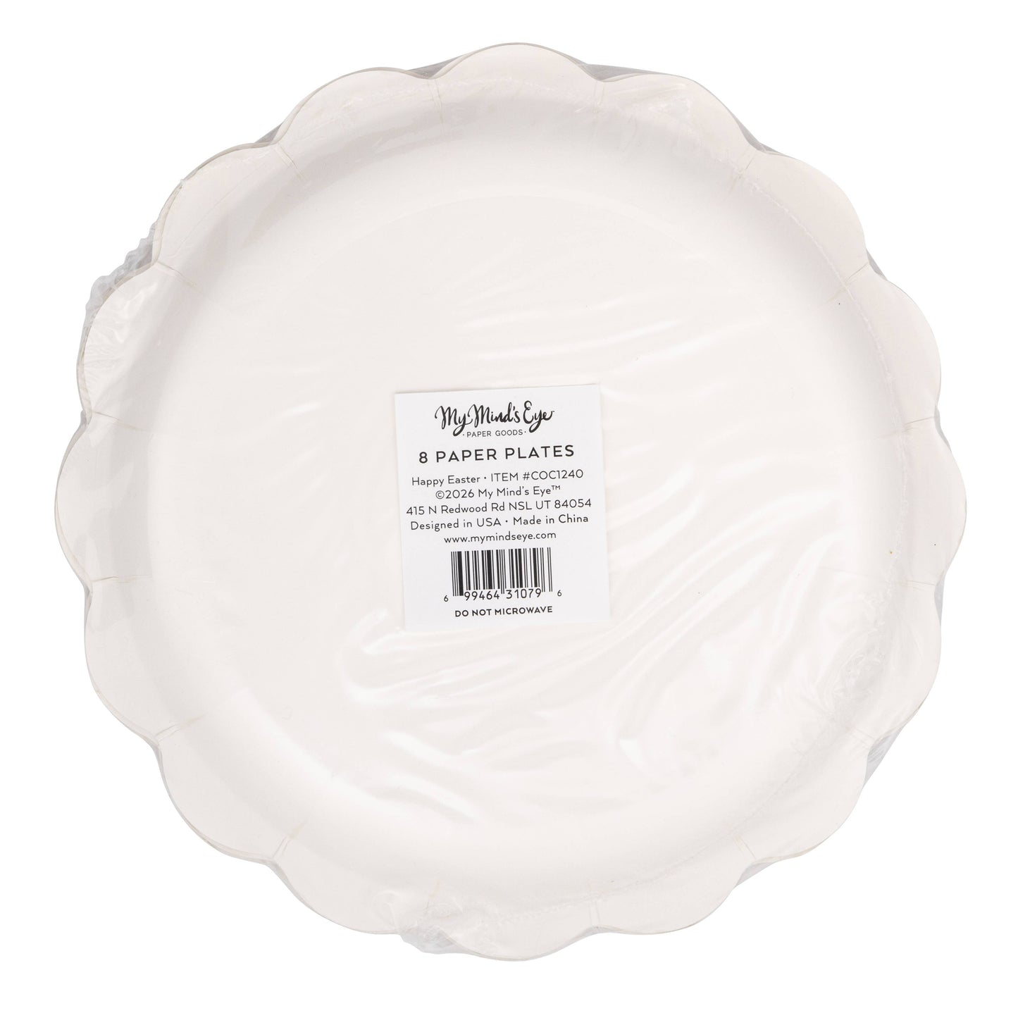 Happy Easter Bunny 8" Plate