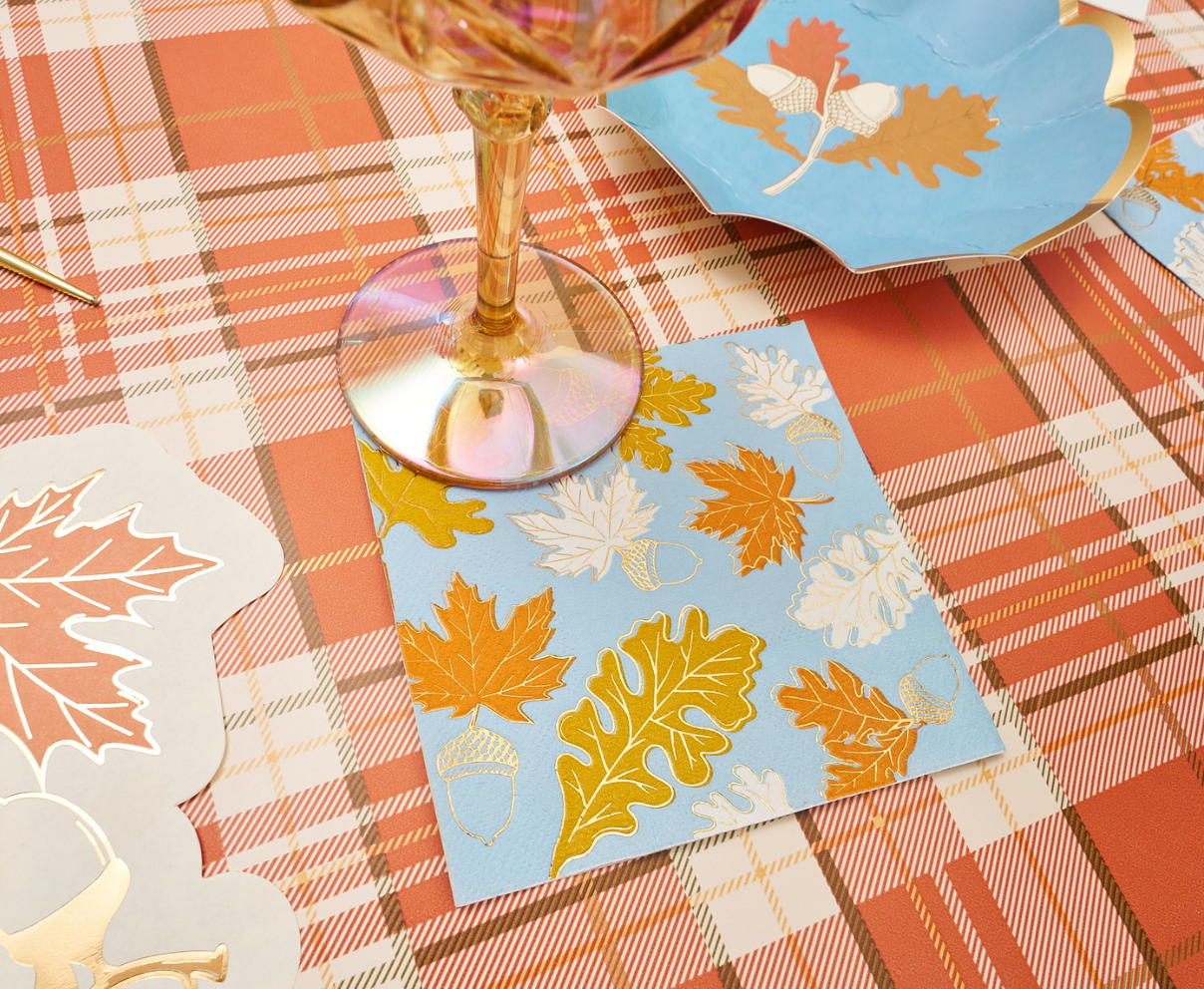 Gilded Harvest Cocktail Napkins/26pk