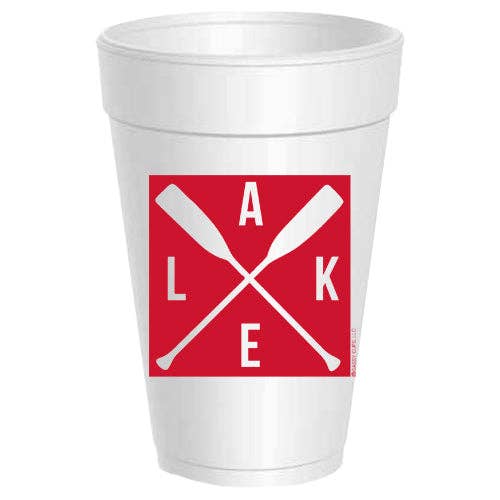 Lake Paddles - 10 pack: Red