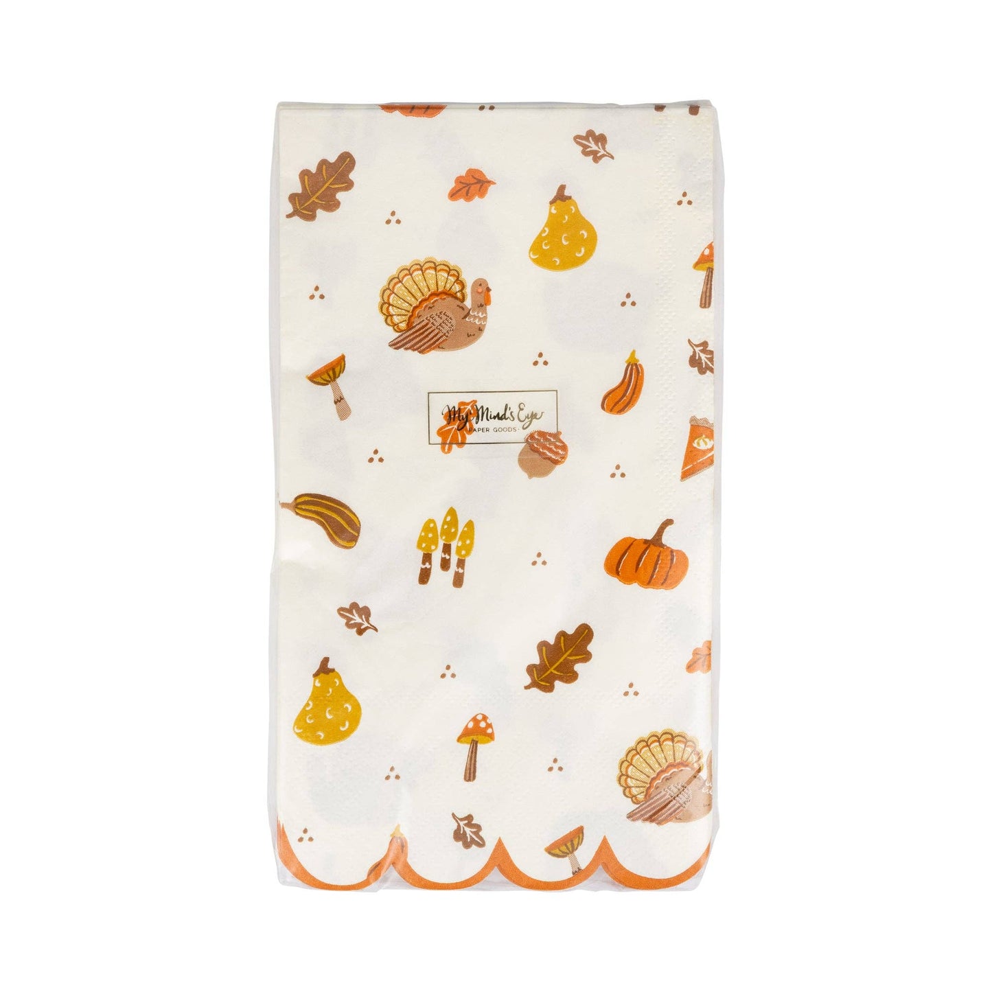 THK1239 - Thanksgiving Icons Dinner Napkin