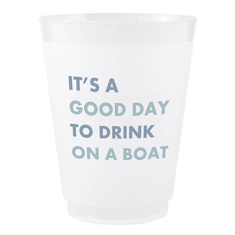 Drinks On The Boat Frost Cups 16 oz
