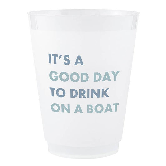 Drinks On The Boat Frost Cups 16 oz