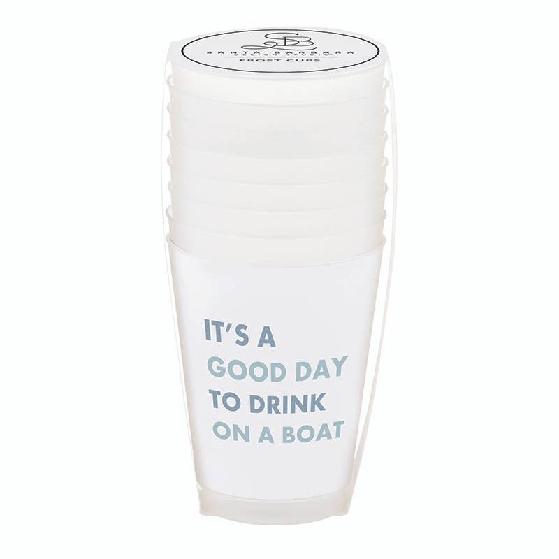 Drinks On The Boat Frost Cups 16 oz