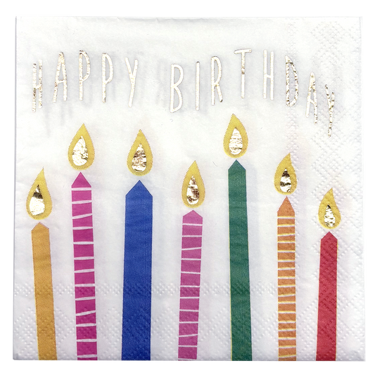 Candles Bev napkin