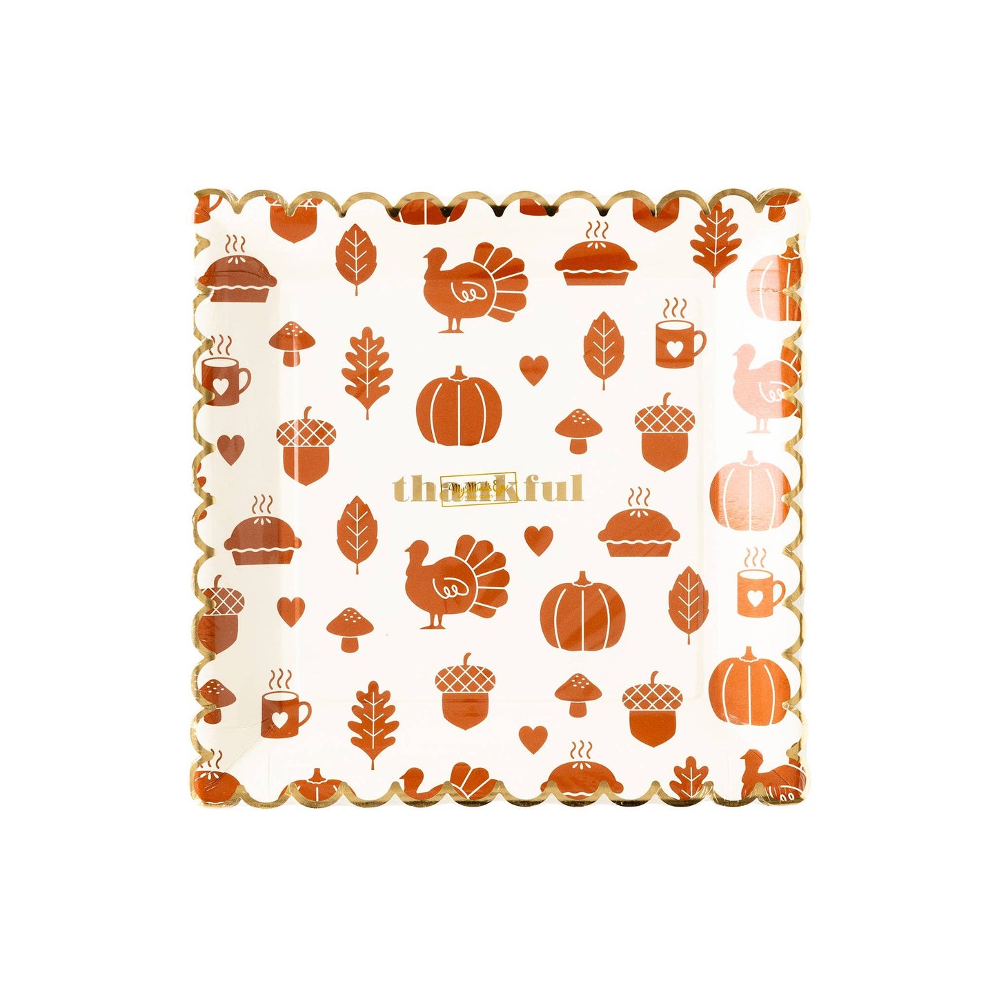 THP1151 - Thankful Icons Plate