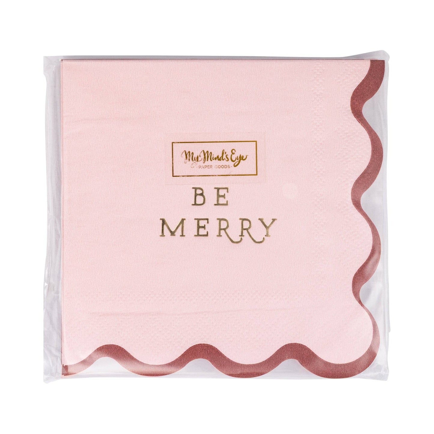BEM1239 - Be Merry Bev Napkin