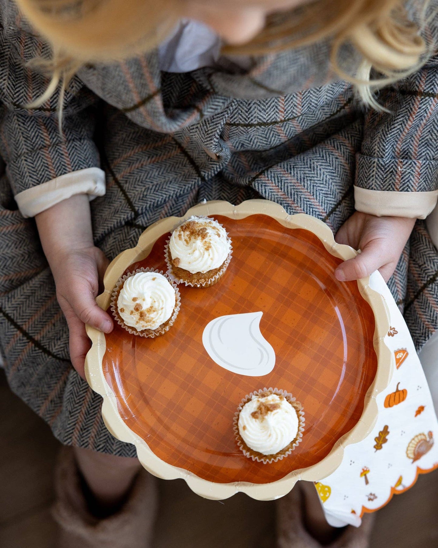 THK1239 - Thanksgiving Icons Dinner Napkin