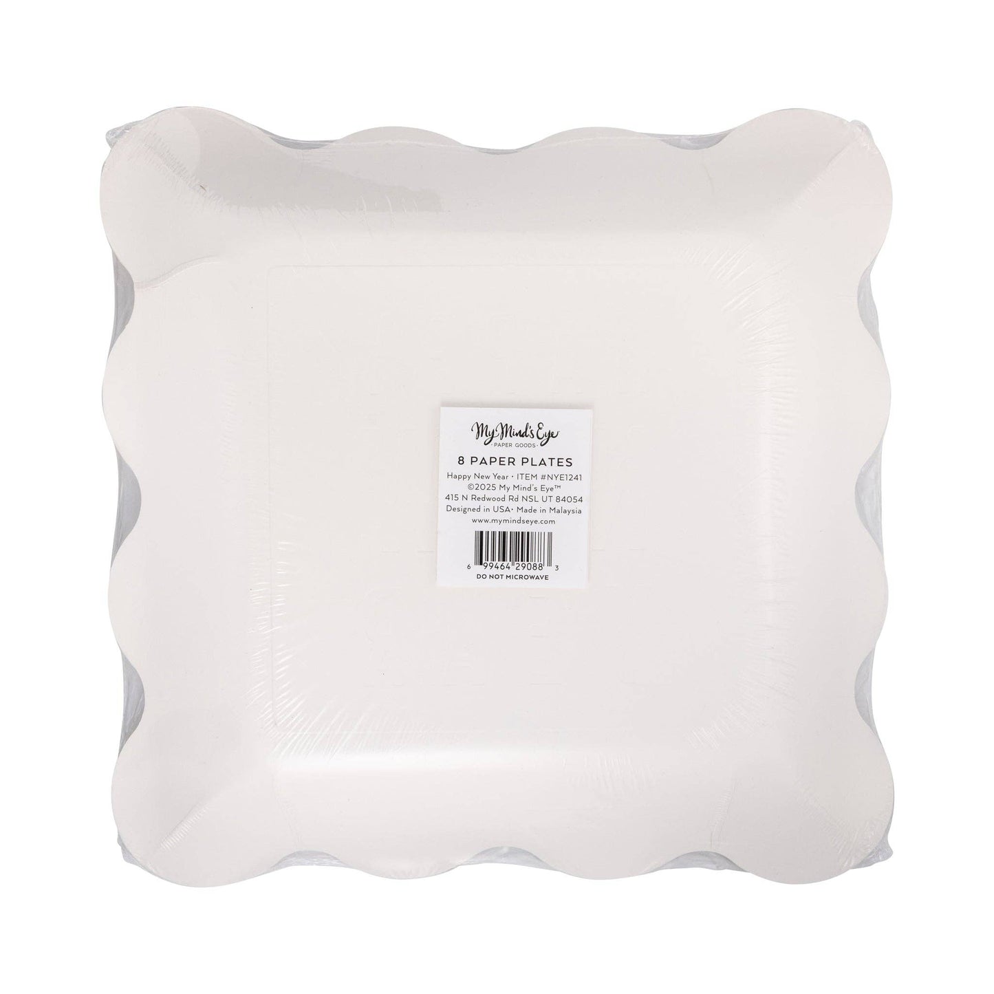 NYE1241 - Happy New Year Embossed Plate