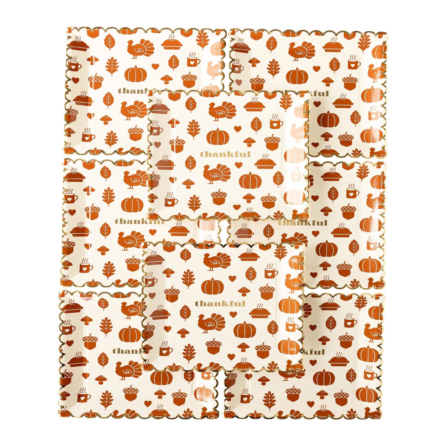 THP1151 - Thankful Icons Plate