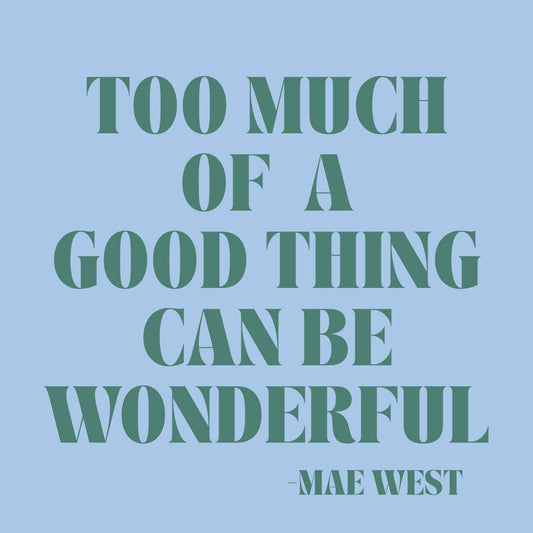 Funny Cocktail Napkins | Too Much Of A Good Thing