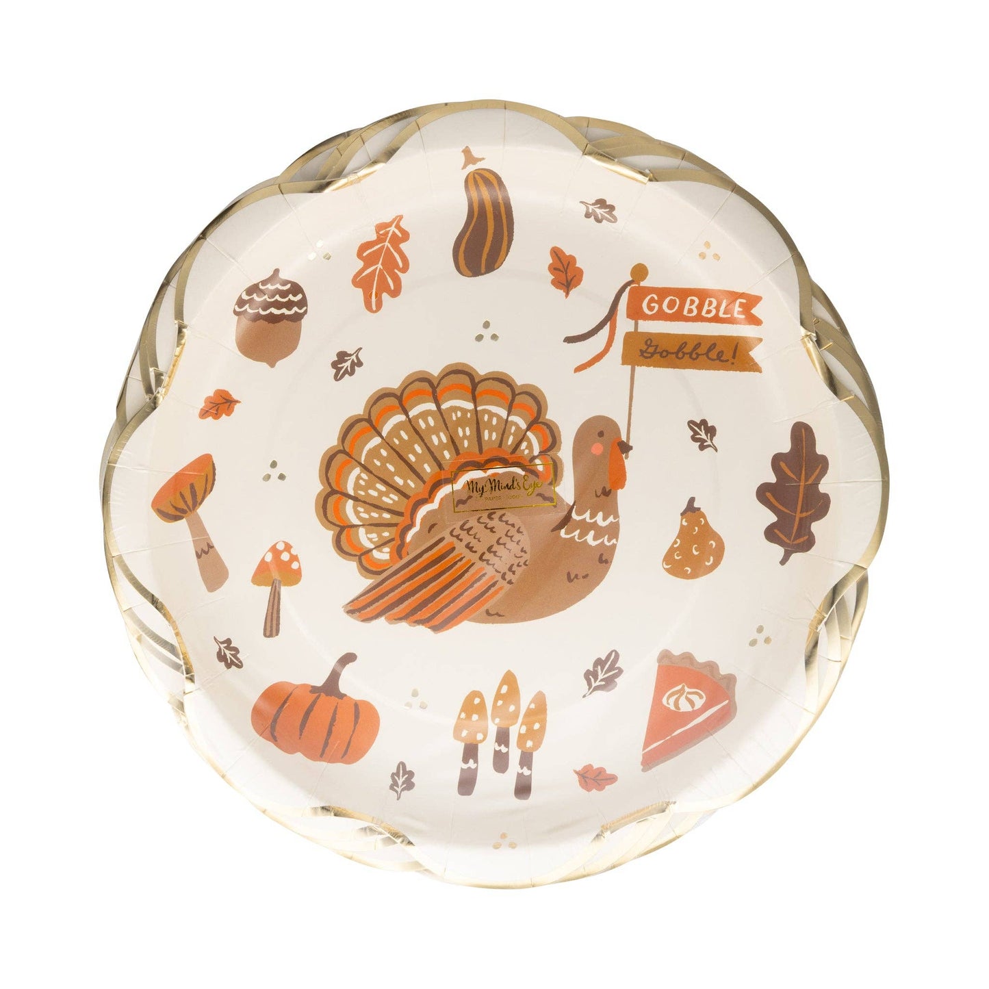 THK1241 - Thanksgiving Icons Plate