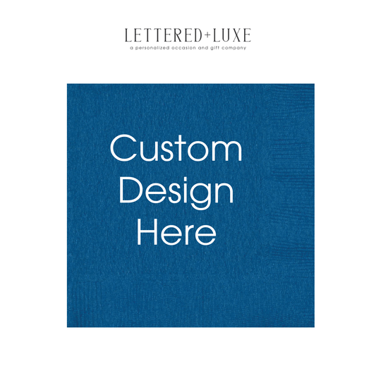 Custom Beverage Napkins