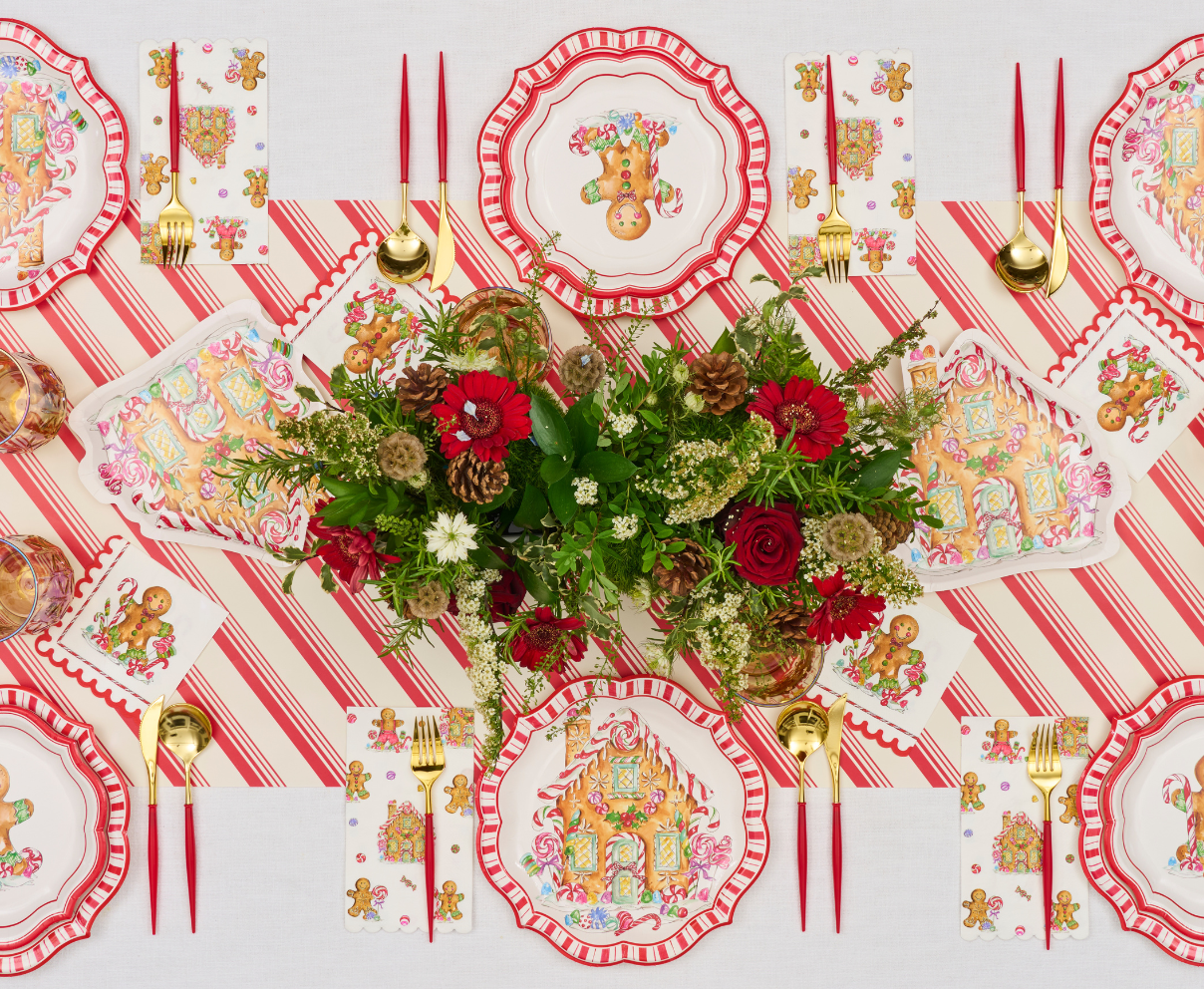 Gingerbread Salad Plates/8pk