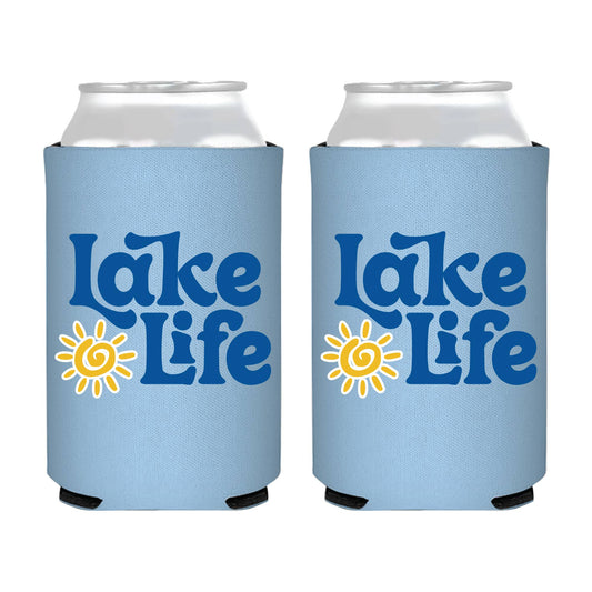 Lake Life Sun Can Cooler- Summer