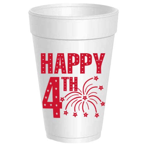 Happy 4th - 10 pack: Red