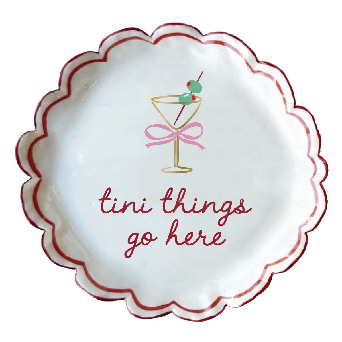 Ceramic Trinket Tray | Tini Things Trinket Dish