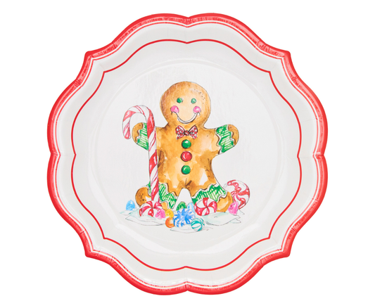 Gingerbread Salad Plates/8pk