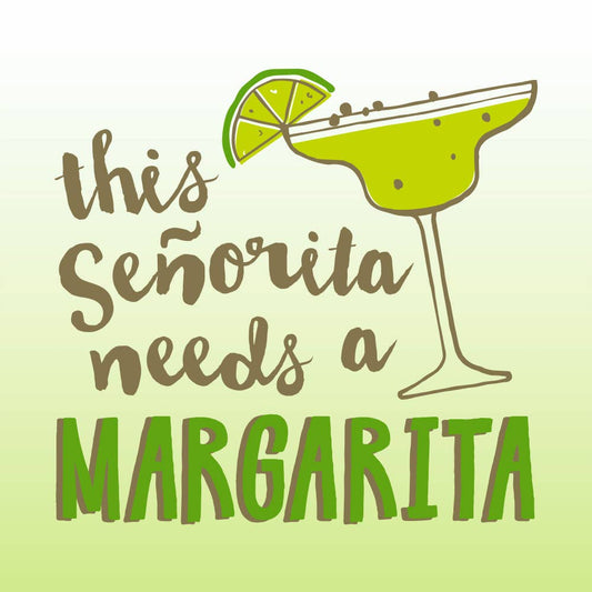 Funny Cocktail Napkins | This Senorita - 20ct