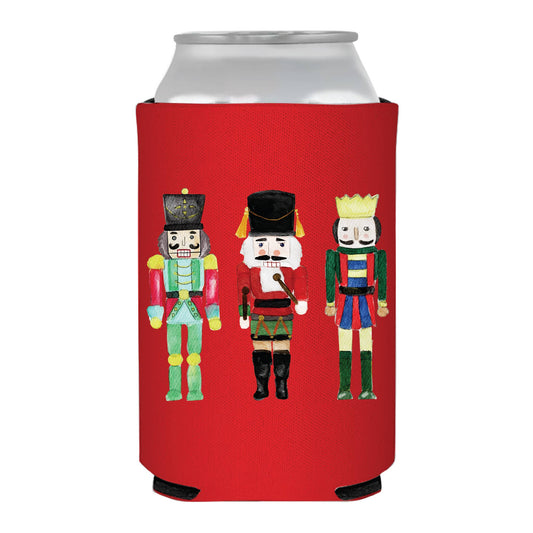 Nutcracker Red Christmas Can Cooler- Christmas