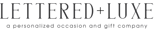 Lettered + Luxe